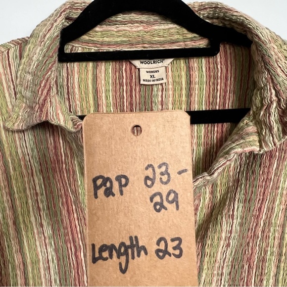 Woolrich Multicolor Striped Button Down Shirt - Picture 5 of 11